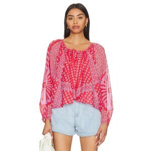 Free People Elena Floral Printed Top